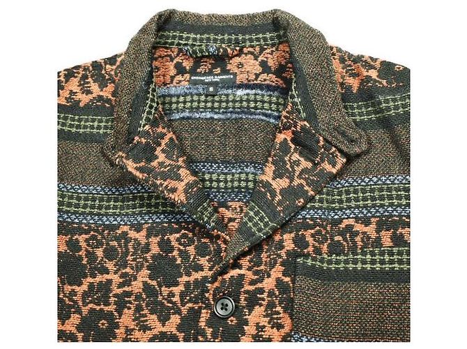 Autre Marque Engineered Garments Loiter Jacket Chaqueta de jacquard floral étnico Negro - vista 4