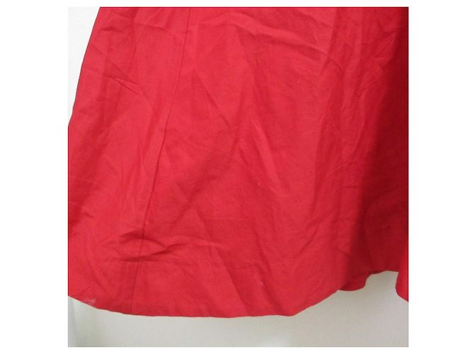 Autre Marque Abito lungo rosso Merlette - vista 5
