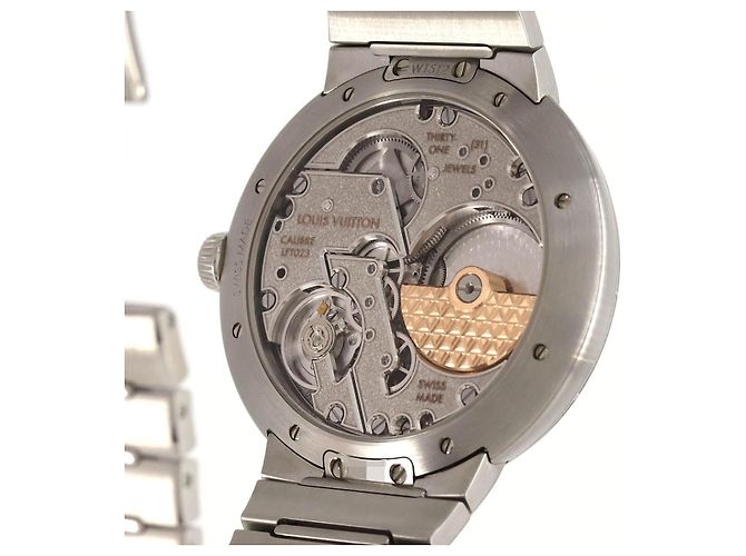 Louis Vuitton Tambour Automatic Steel Azul - vista 7