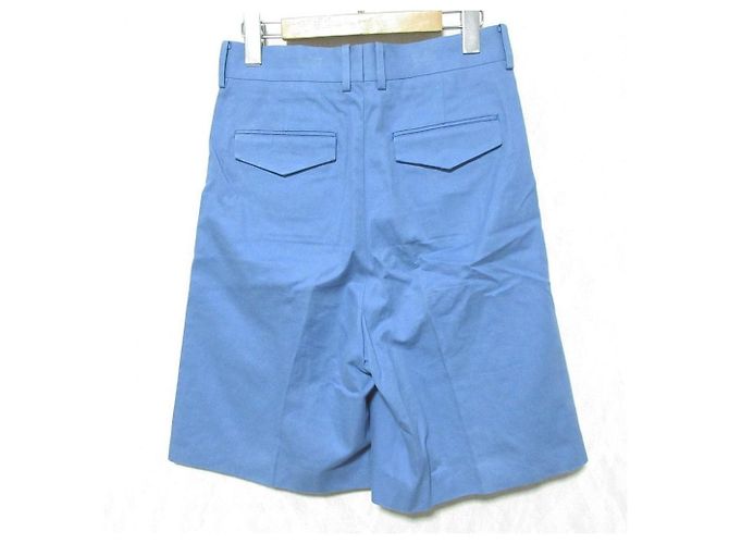 Autre Marque UNION LAUNCH Shorts aus Leinenmischung Blau - Ansicht 2