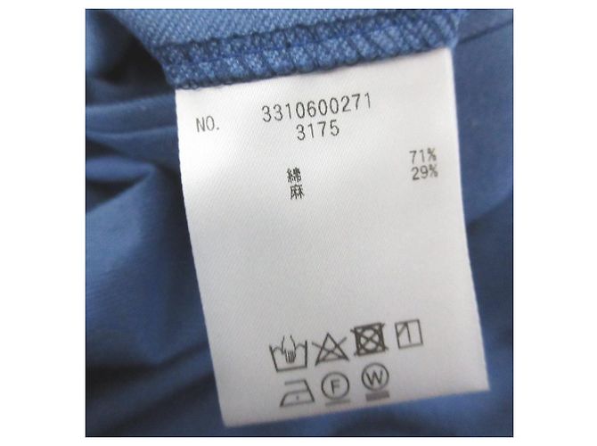 Autre Marque UNION LAUNCH Shorts aus Leinenmischung Blau - Ansicht 6