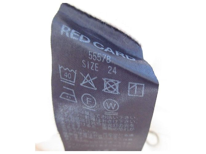 Autre Marque Red Card Denim Jeans aus Baumwolle Weiß - Ansicht 10