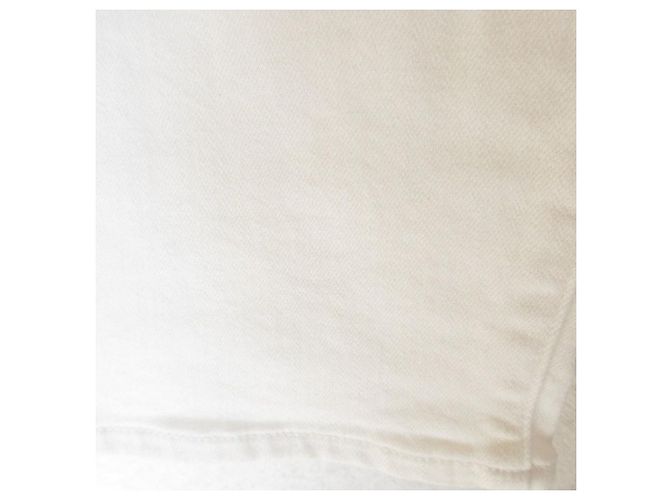 Autre Marque Red Card Denim Jeans aus Baumwolle Weiß - Ansicht 4