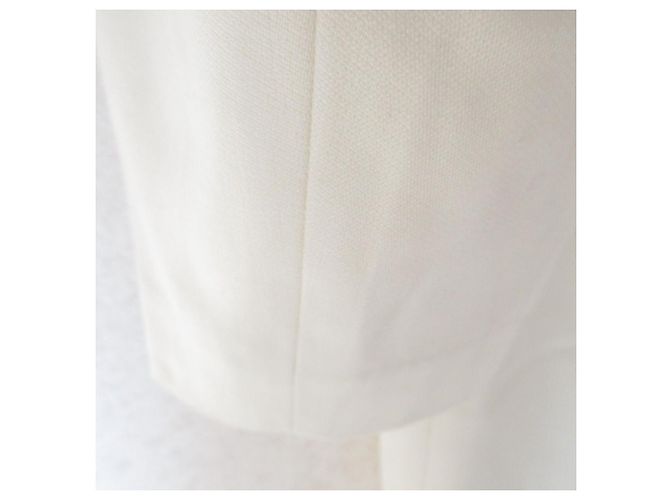 Autre Marque Pantaloni ESTNATION con bretelle e regolatori laterali Bianco Bianco sporco - vista 4
