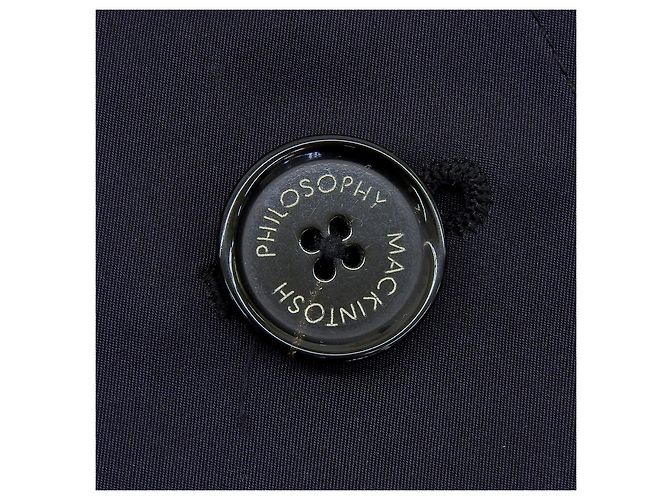 Autre Marque MACKINTOSH PHILOSOPHY Trenchcoat aus Polyester Schwarz - Ansicht 4