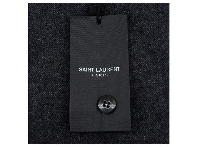 Yves Saint Laurent Pantalones de lana Saint Laurent Paris Castaño - vista 9
