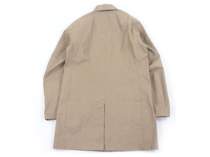 Autre Marque Cappotto Herno Laminar 100% Linen Beige - vista 4