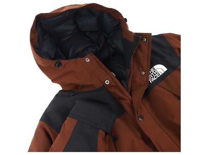 THE NORTH FACE Giacca Mountain Down Giacca in Piuma GORE-TEX Marrone - vista 4