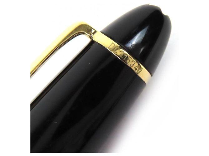 Set Montblanc Meisterstück Penna Stilografica 14K e Penna a Sfera Nero - vista 7