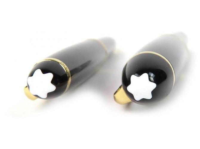 Set Montblanc Meisterstück Penna Stilografica 14K e Penna a Sfera Nero - vista 8