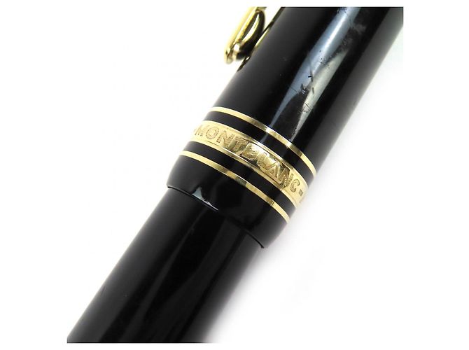 Set Montblanc Meisterstück Penna Stilografica 14K e Penna a Sfera Nero - vista 9