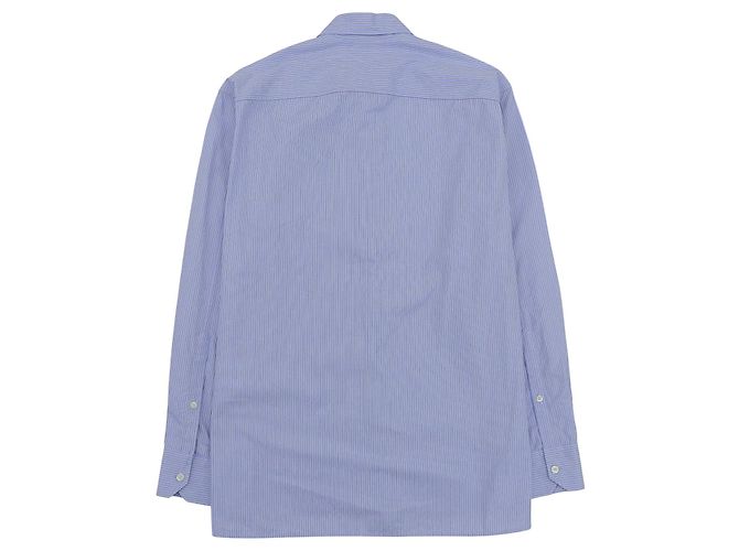 Camisa de algodão de manga comprida Valentino Azul Azul claro - vista 2