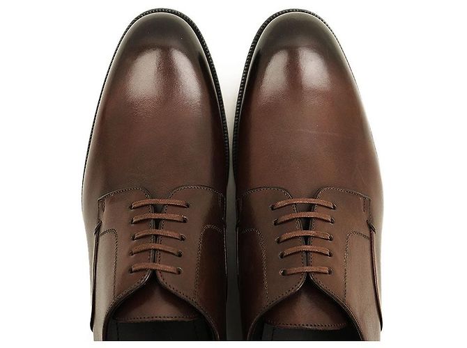 Autre Marque Scarpe Derby in pelle Dior Marrone - vista 12