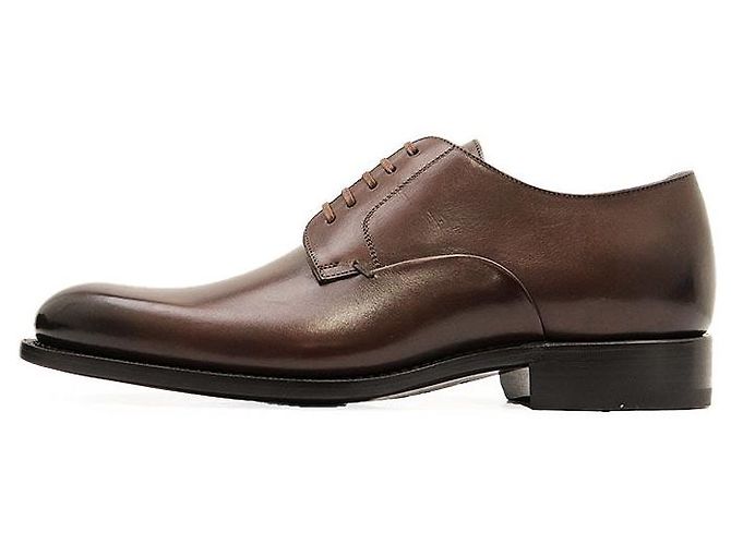 Autre Marque Scarpe Derby in pelle Dior Marrone - vista 4