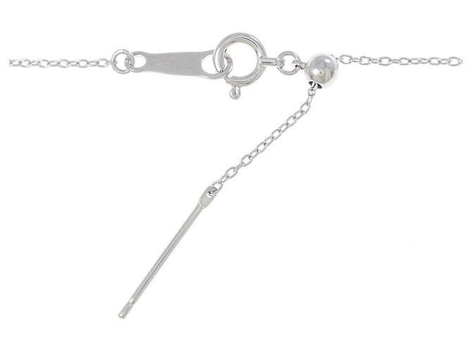 Autre Marque Collana a fiori in oro bianco e oro rosa Au750 con diamanti D'oro - vista 5