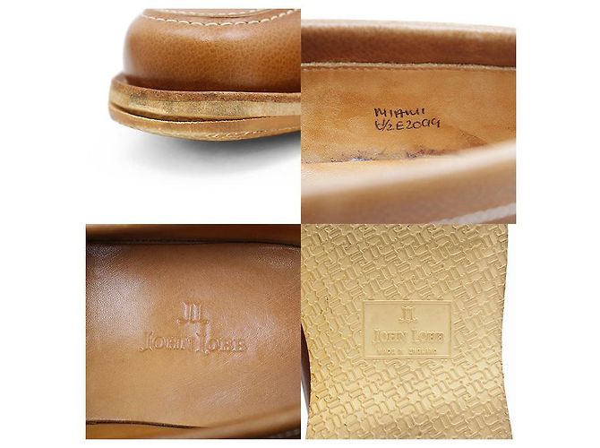 John Lobb MIAMI Loafer aus Narbenleder Braun Kamel - Ansicht 10
