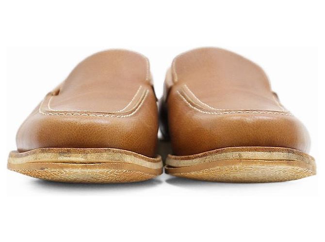 John Lobb MIAMI Loafer aus Narbenleder Braun Kamel - Ansicht 5