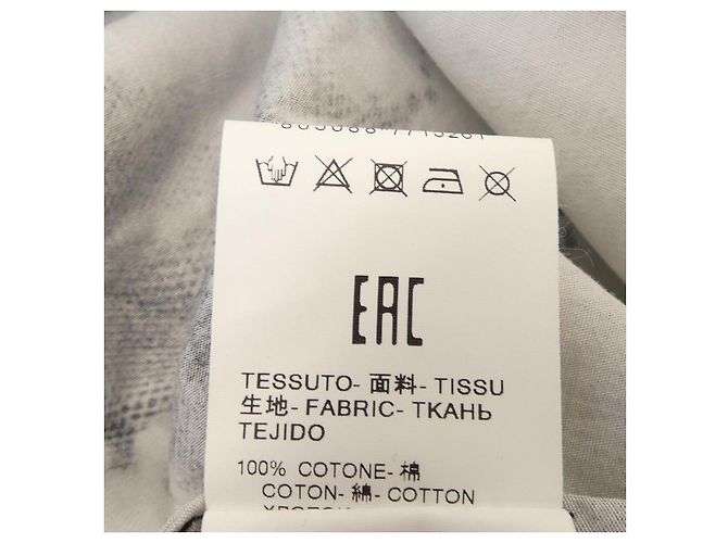 Autre Marque Falda MSGM Blanco Azul Azul marino - vista 3
