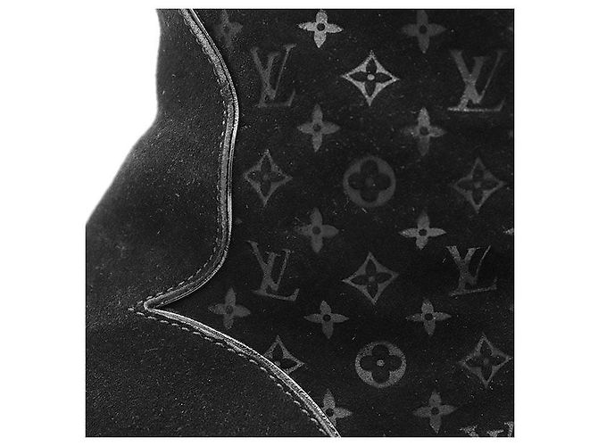 Louis Vuitton Monogram Mouton Suede Boots Schwarz - Ansicht 5