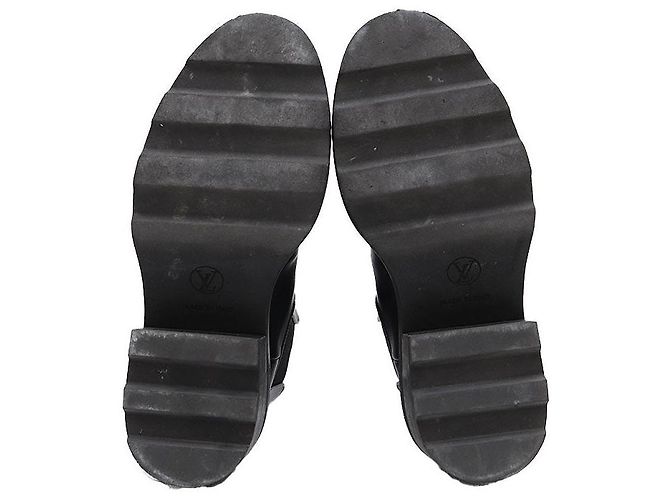 Louis Vuitton LV Bobourg Line Lederstiefel Schwarz - Ansicht 9