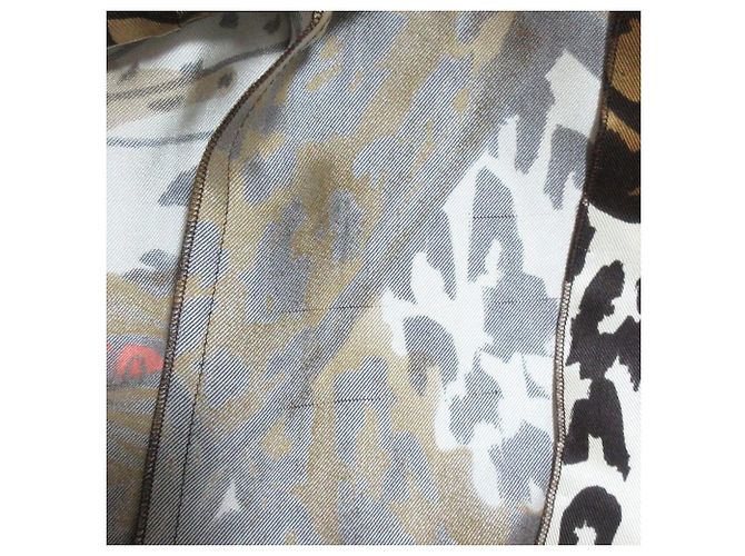 Abito plissé leopardato Louis Vuitton Marrone - vista 17