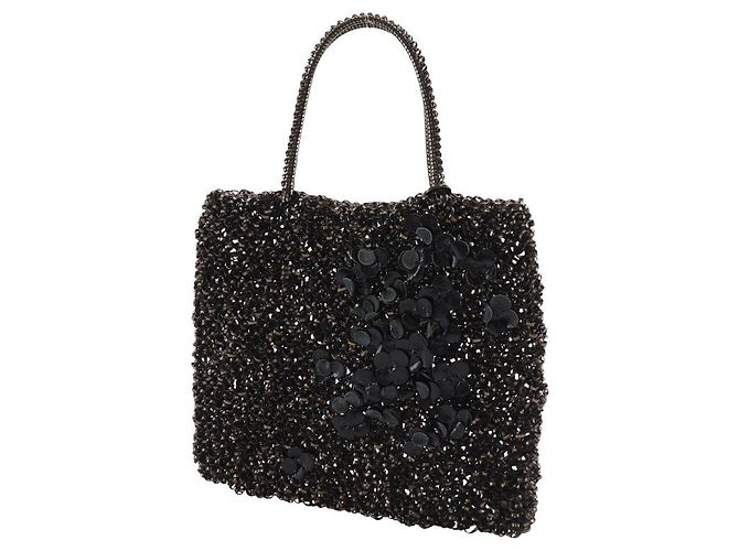Autre Marque Borsa Anteprima Wire Code Nero - vista 2