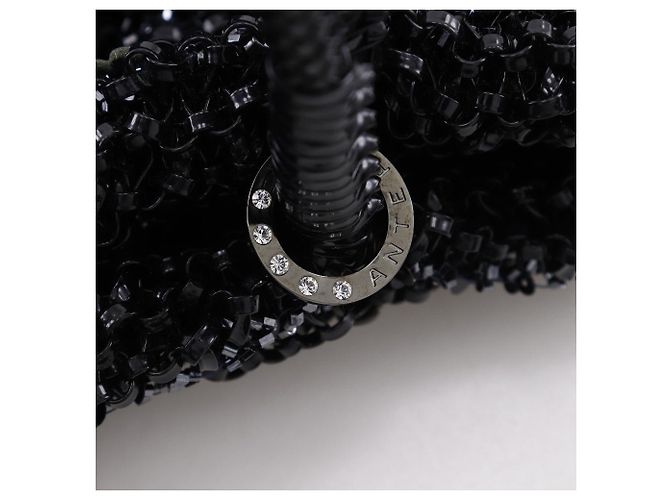 Autre Marque Borsa Anteprima FIORITURA Wire Nero - vista 13