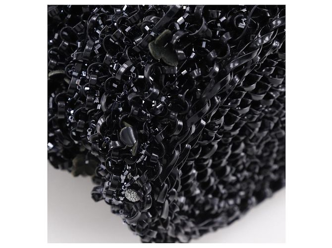 Autre Marque Borsa Anteprima FIORITURA Wire Nero - vista 4