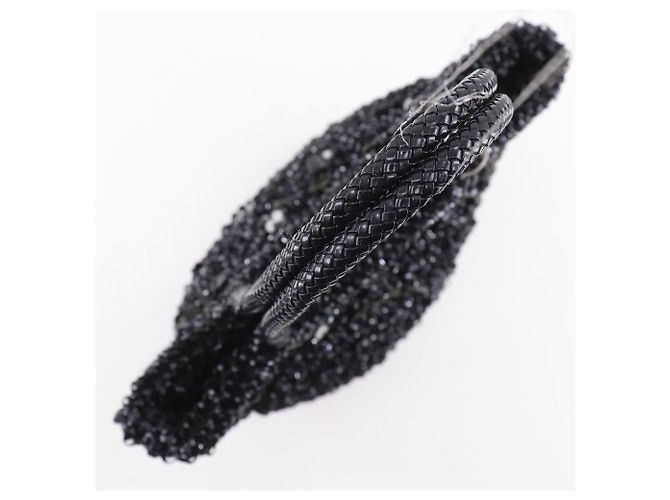 Autre Marque Borsa Anteprima FIORITURA Wire Nero - vista 5