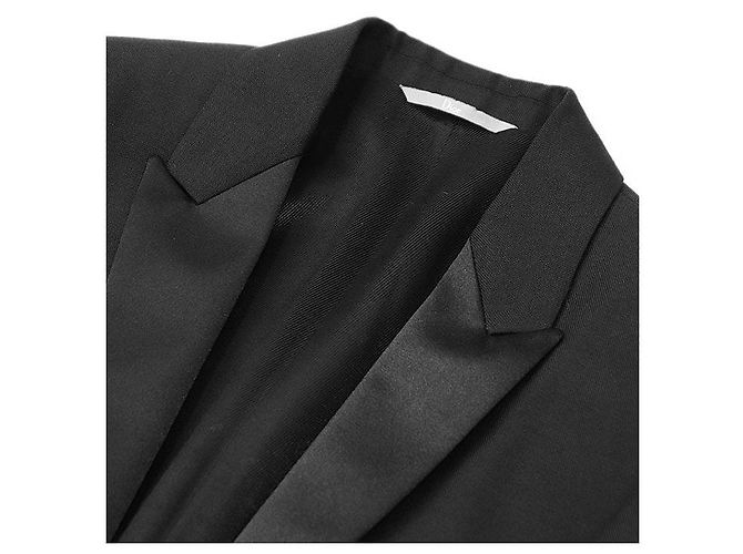 Chaqueta Dior Homme de lana y mohair Negro - vista 11