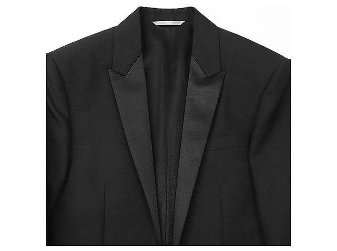 Chaqueta Dior Homme de lana y mohair Negro - vista 2