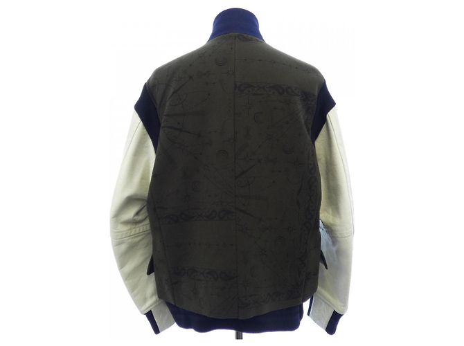 Blouson Sacai DR.WOO Beige Verde - vista 2