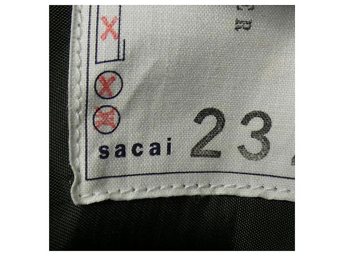 Blouson Sacai DR.WOO Beige Verde - vista 4