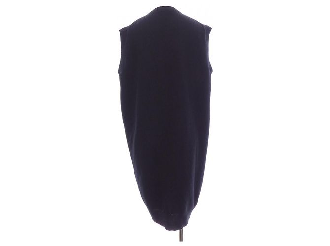 Vestido Louis Vuitton FGKD75OTN de mezcla de cachemira Negro - vista 2