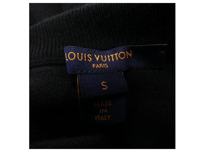 Vestido Louis Vuitton FGKD75OTN de mezcla de cachemira Negro - vista 5