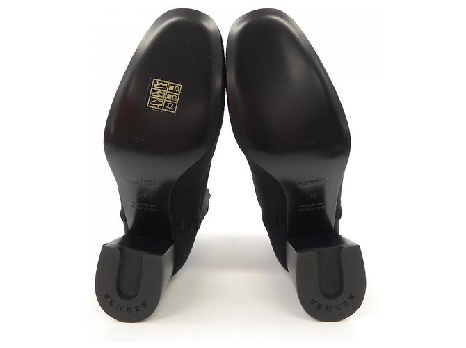 Botas Hermès LOUANE60 Negro - vista 4