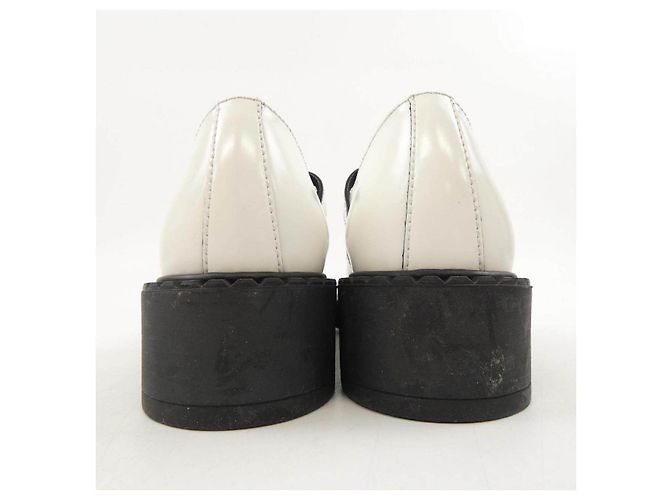 Prada MARY JANE T-STRAP Schuhe Weiß - Ansicht 5