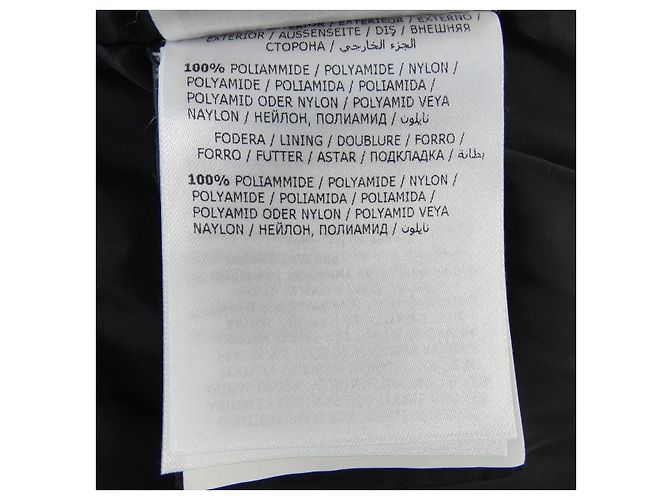 Abrigo de plumón Moncler FLAMMETTE Negro - vista 3