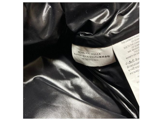 Colete de Penas Acolchoado Michael Michael Kors Preto - vista 7