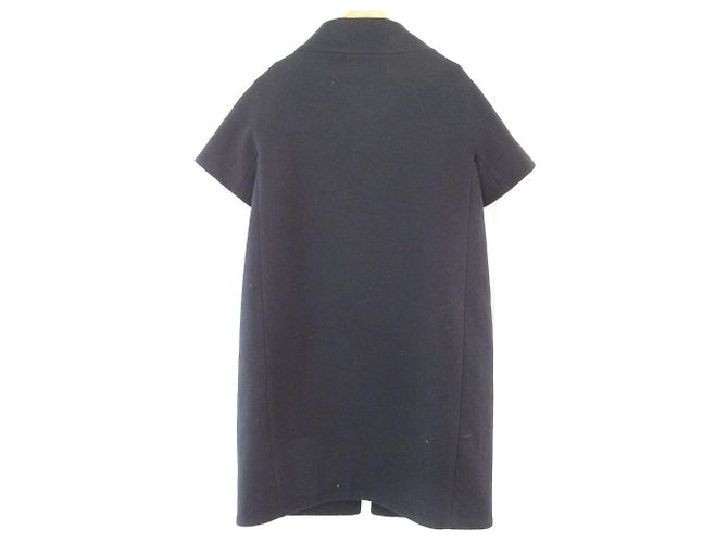 Autre Marque Herno Wool Layered Down Coat Blue Navy blue - view 4