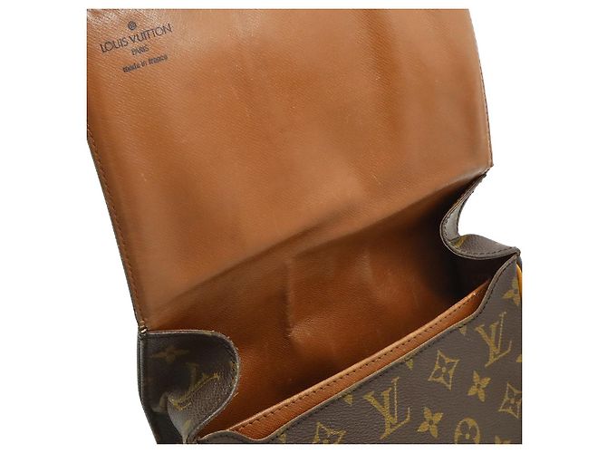 Louis Vuitton Cartouchiere Monogram Schultertasche Braun - Ansicht 6