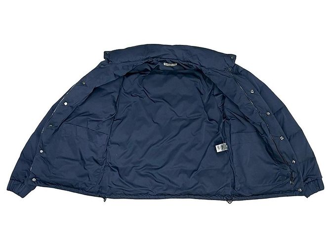 Bottega Veneta Down Jacket Polyester Outerwear Blue Navy blue - view 2