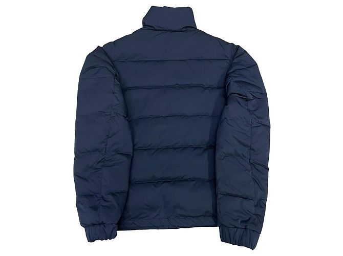 Bottega Veneta Down Jacket Polyester Outerwear Blue Navy blue - view 3