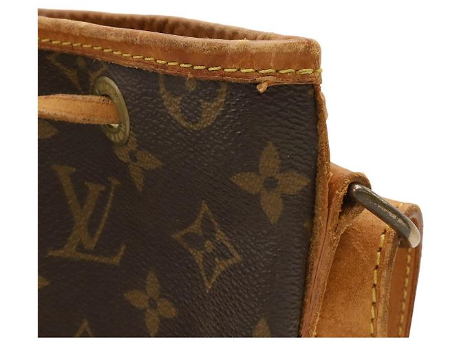 Louis Vuitton Noe Monogram Schultertasche Braun - Ansicht 4