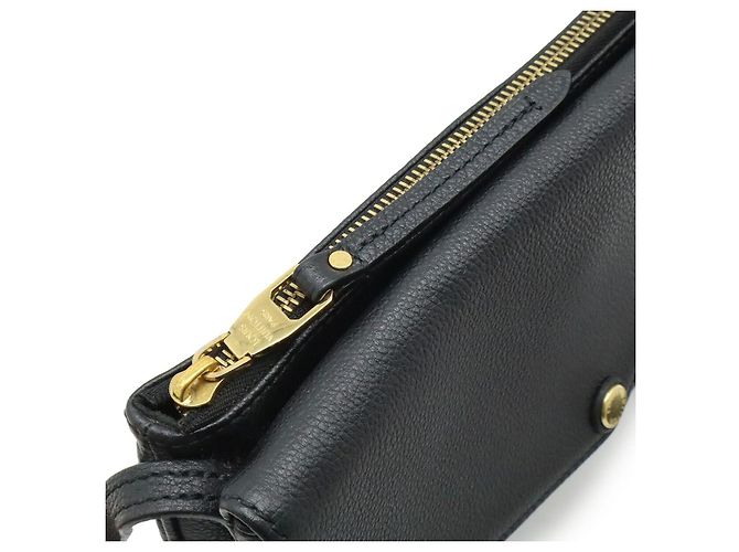 Louis Vuitton Twice Monogram Empreinte 2-Wege Schultertasche Schwarz - Ansicht 6
