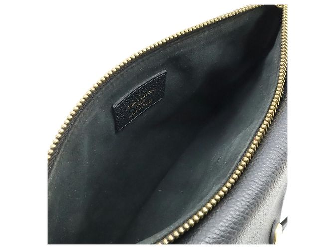 Louis Vuitton Twice Monogram Empreinte 2-Wege Schultertasche Schwarz - Ansicht 8