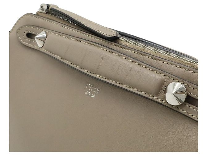 Fendi BY THE WAY Leder 2way Tasche Braun - Ansicht 4
