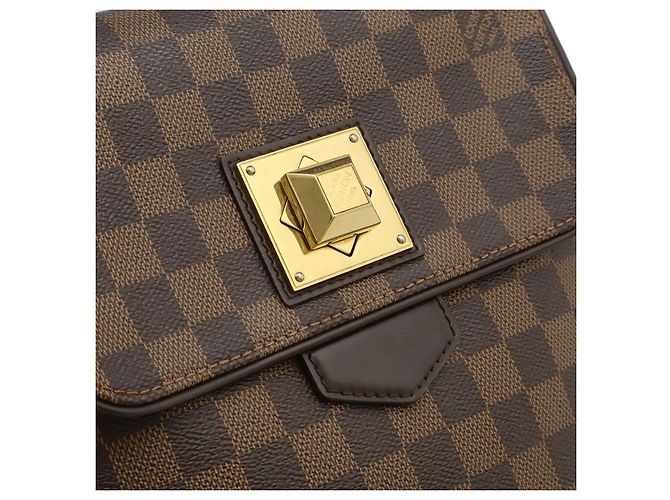 Twist Borsa 2 vie Louis Vuitton Bergamo PM Damier Marrone - vista 9