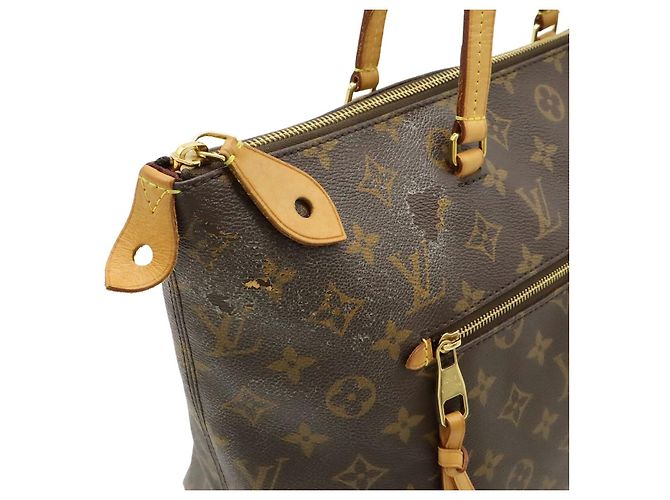 Bolso de hombro Louis Vuitton Iena Monogram Castaño - vista 5