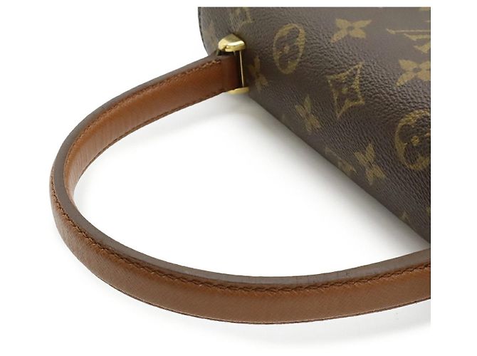 Bolso de mano Louis Vuitton Marzelbe Monogram Castaño - vista 4